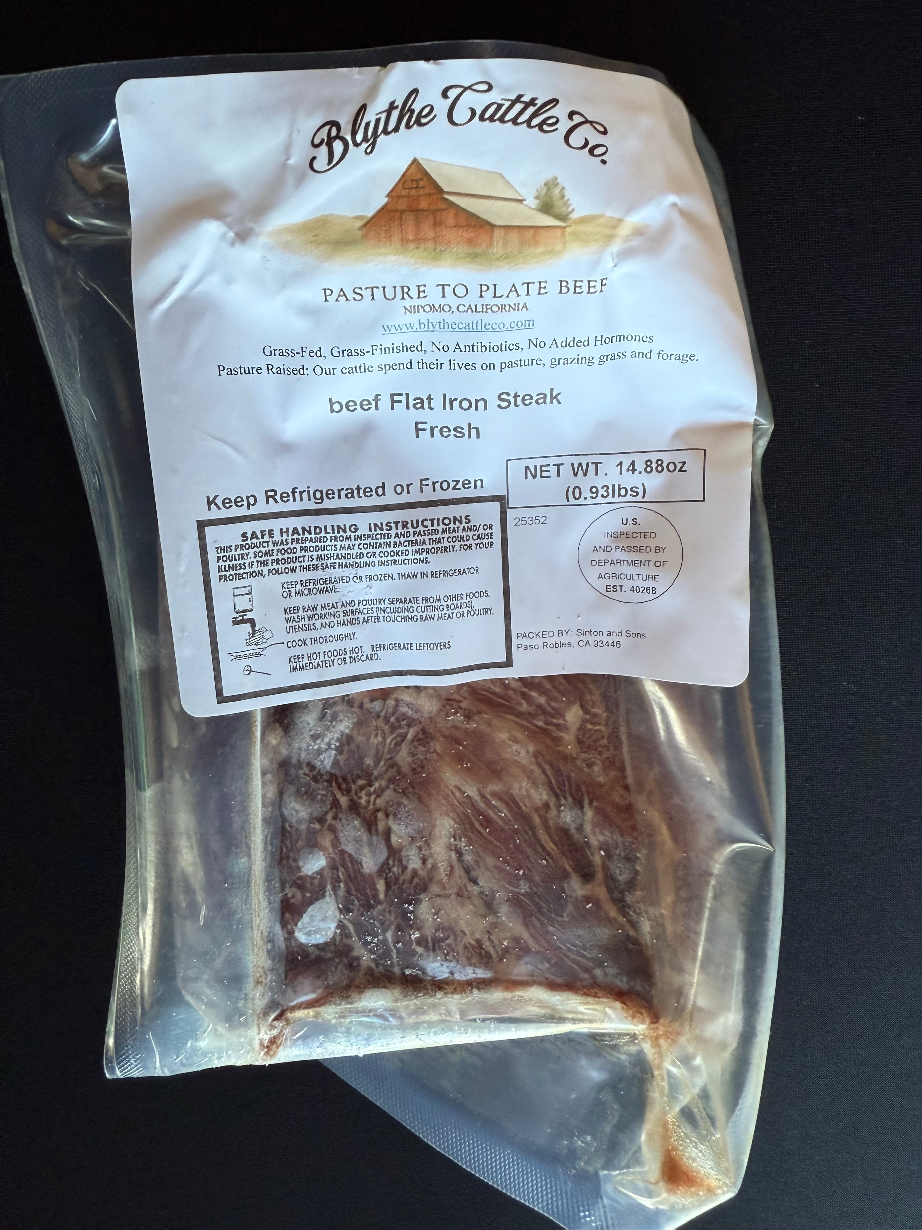 Grass-Finished Flat Iron Steak
