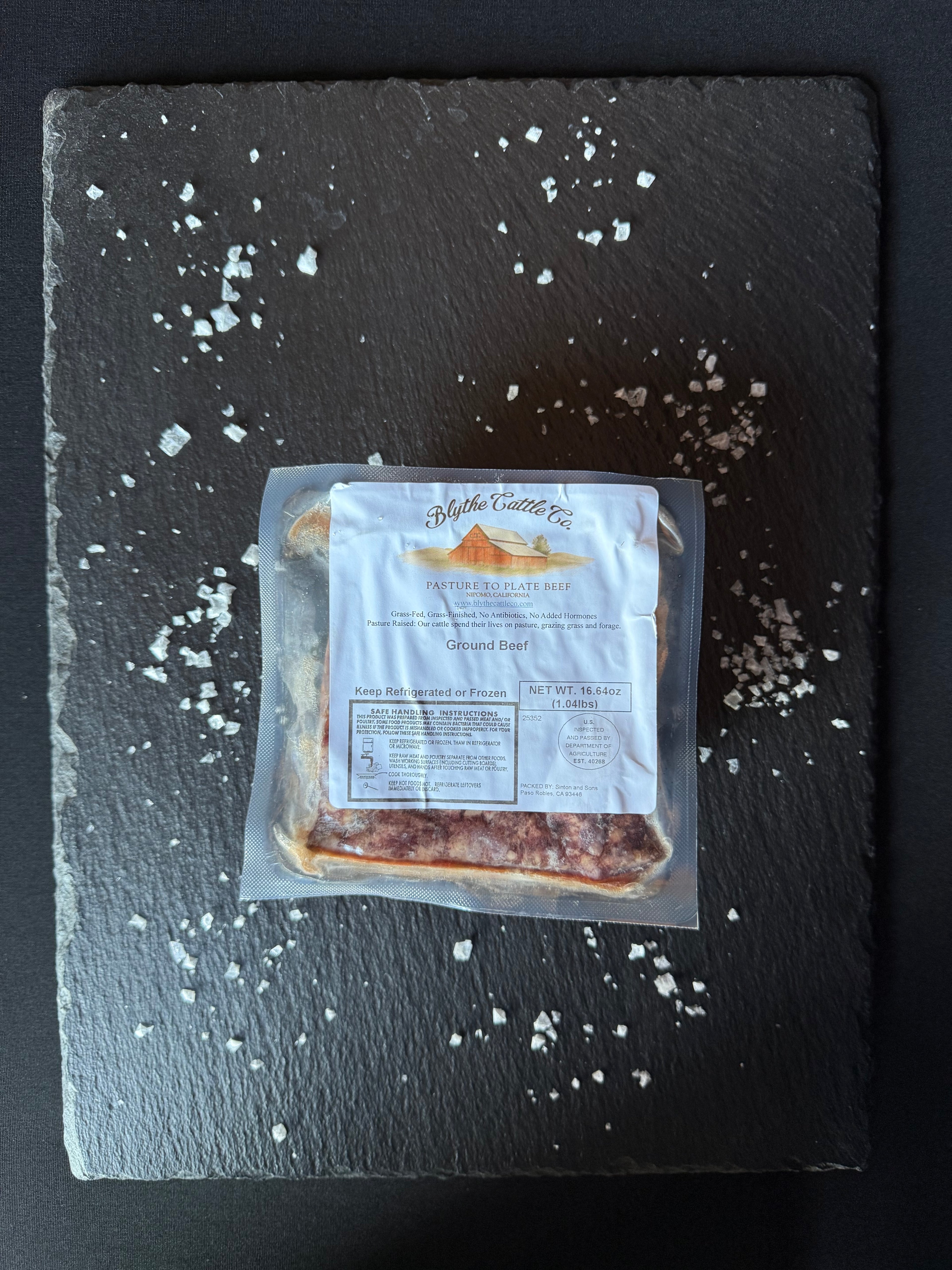 Grass-Finished 1 lb. Dry Aged Ground Beef