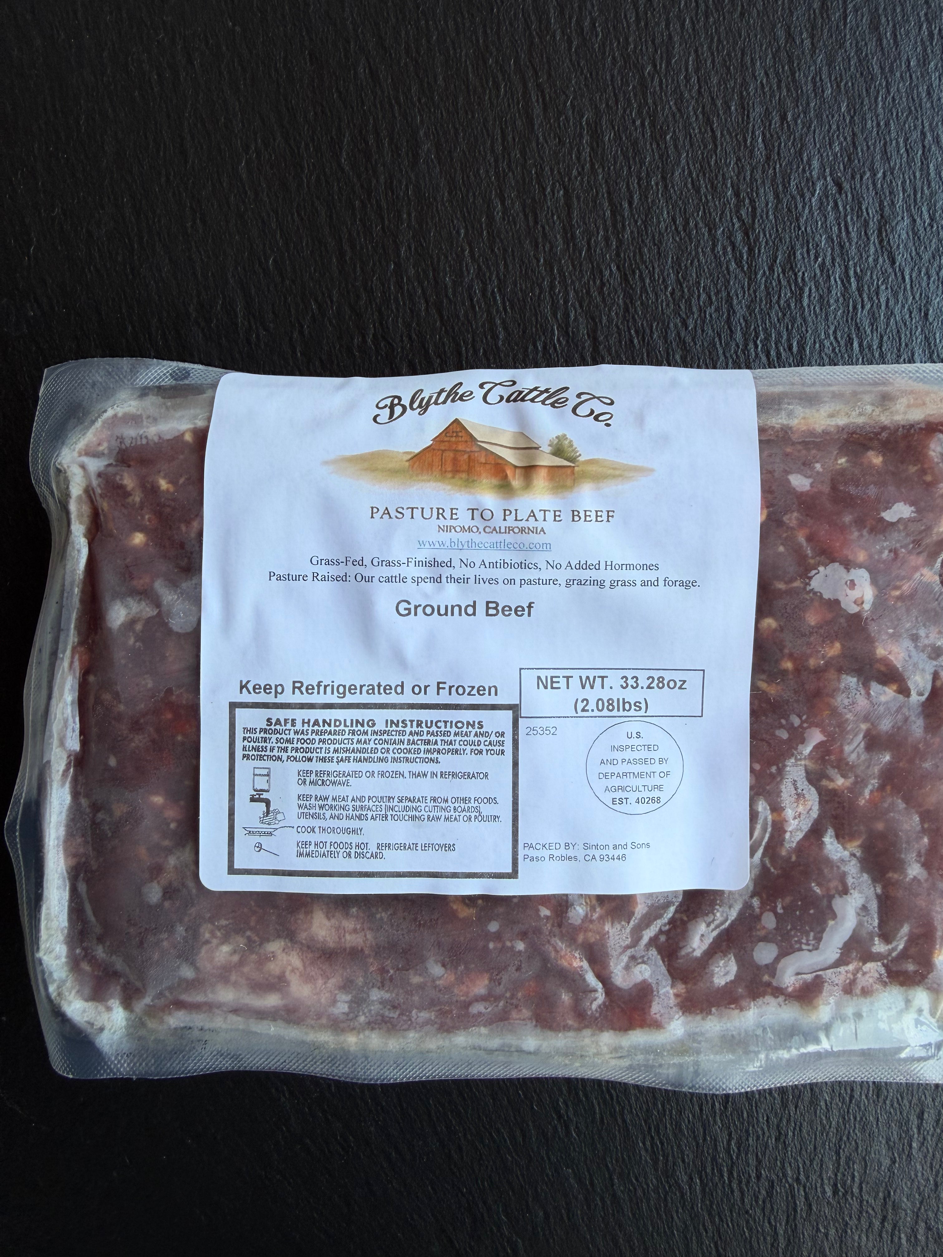 Grass-Finished 2 lb. Lean Ground Beef