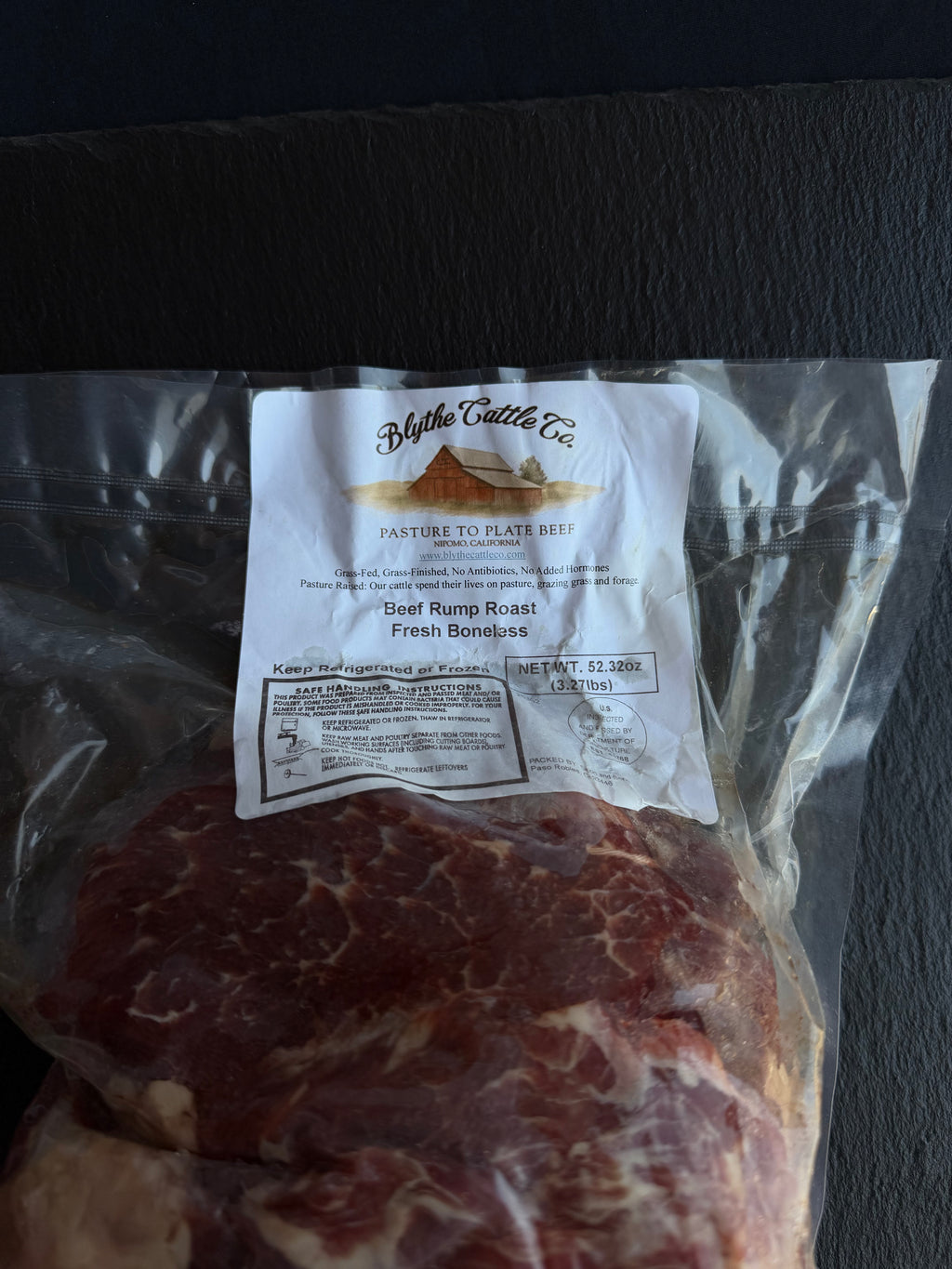 Grass-Finished Rump Roast