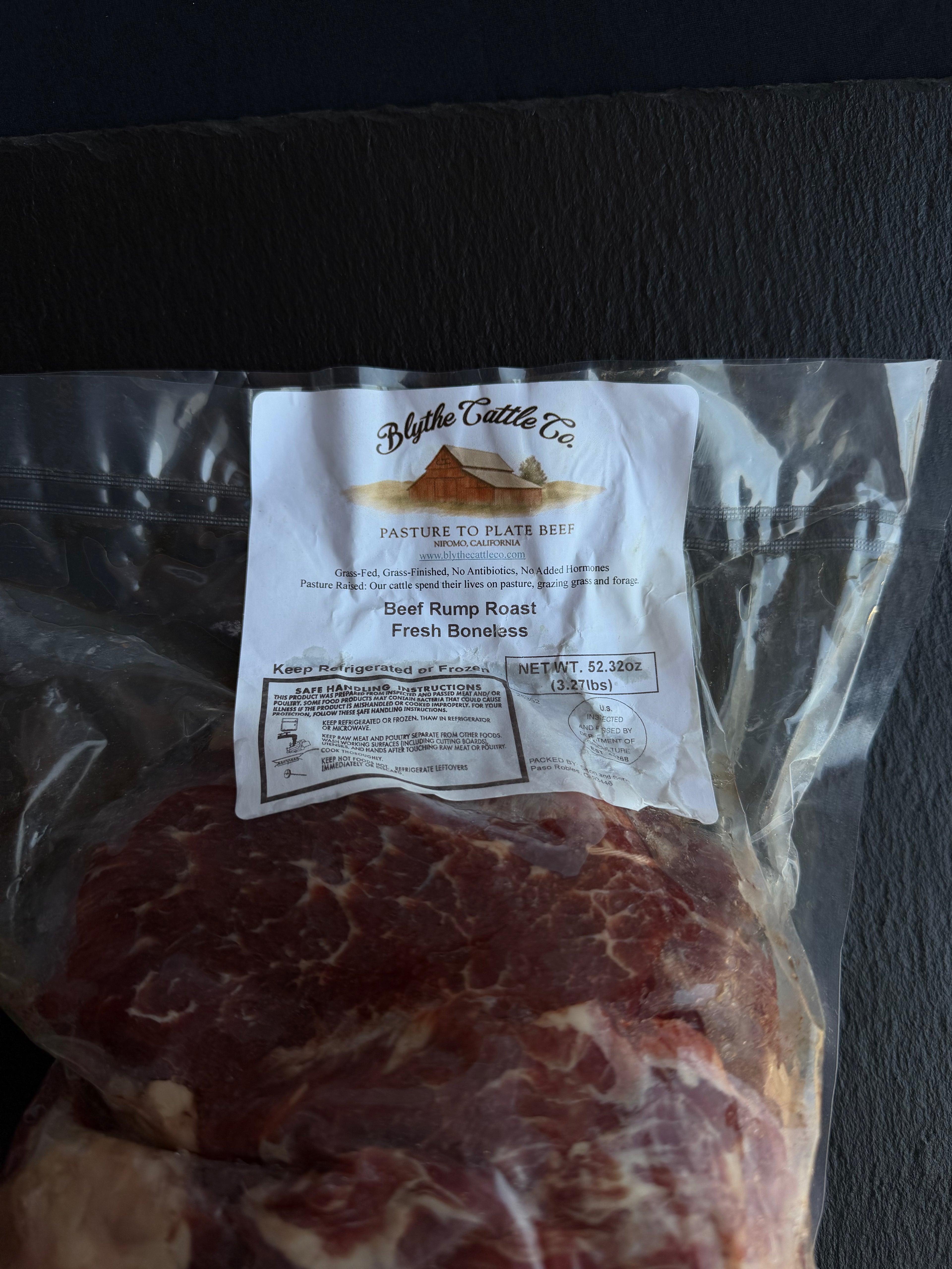 Grass-Finished Rump Roast