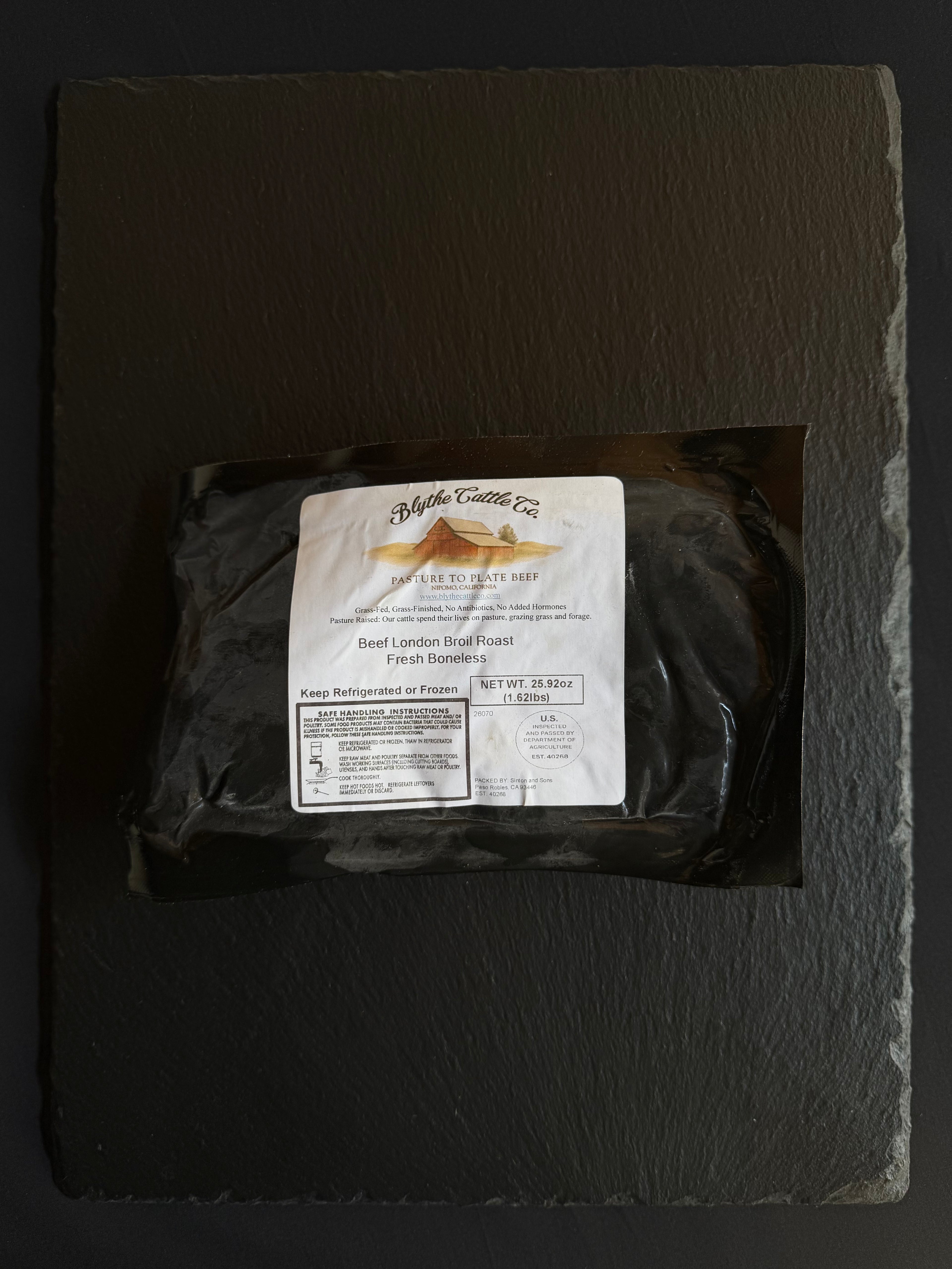 Grass-Finished London Broil Roast