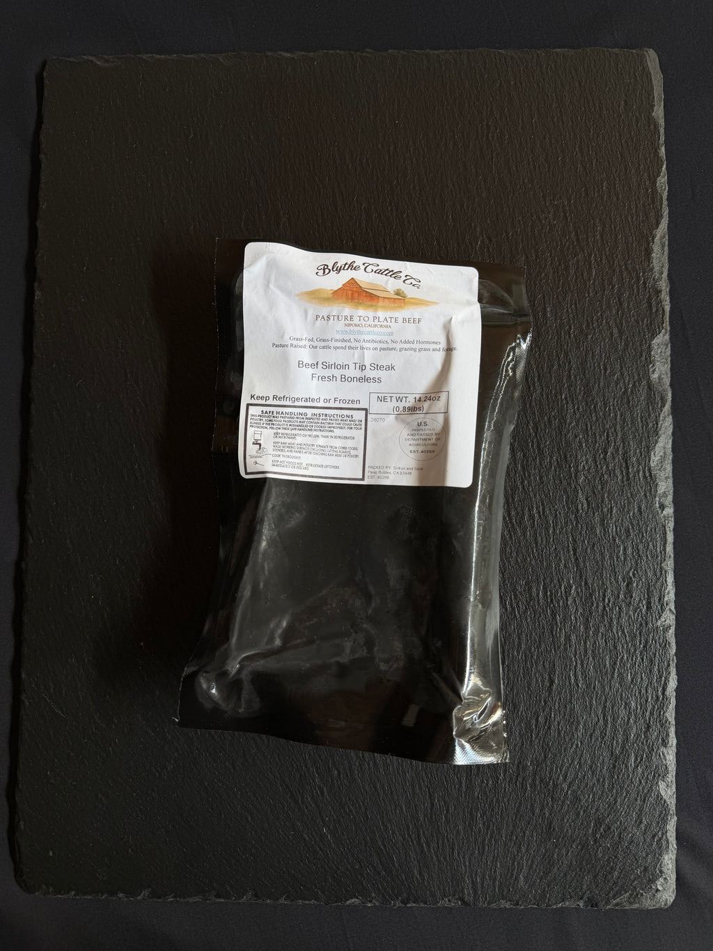 Grass-Finished Sirloin Tip Steak