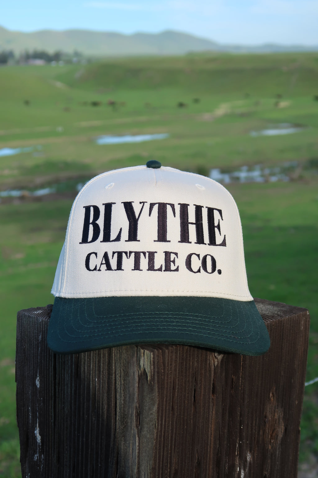 Green Natural Trucker Hat