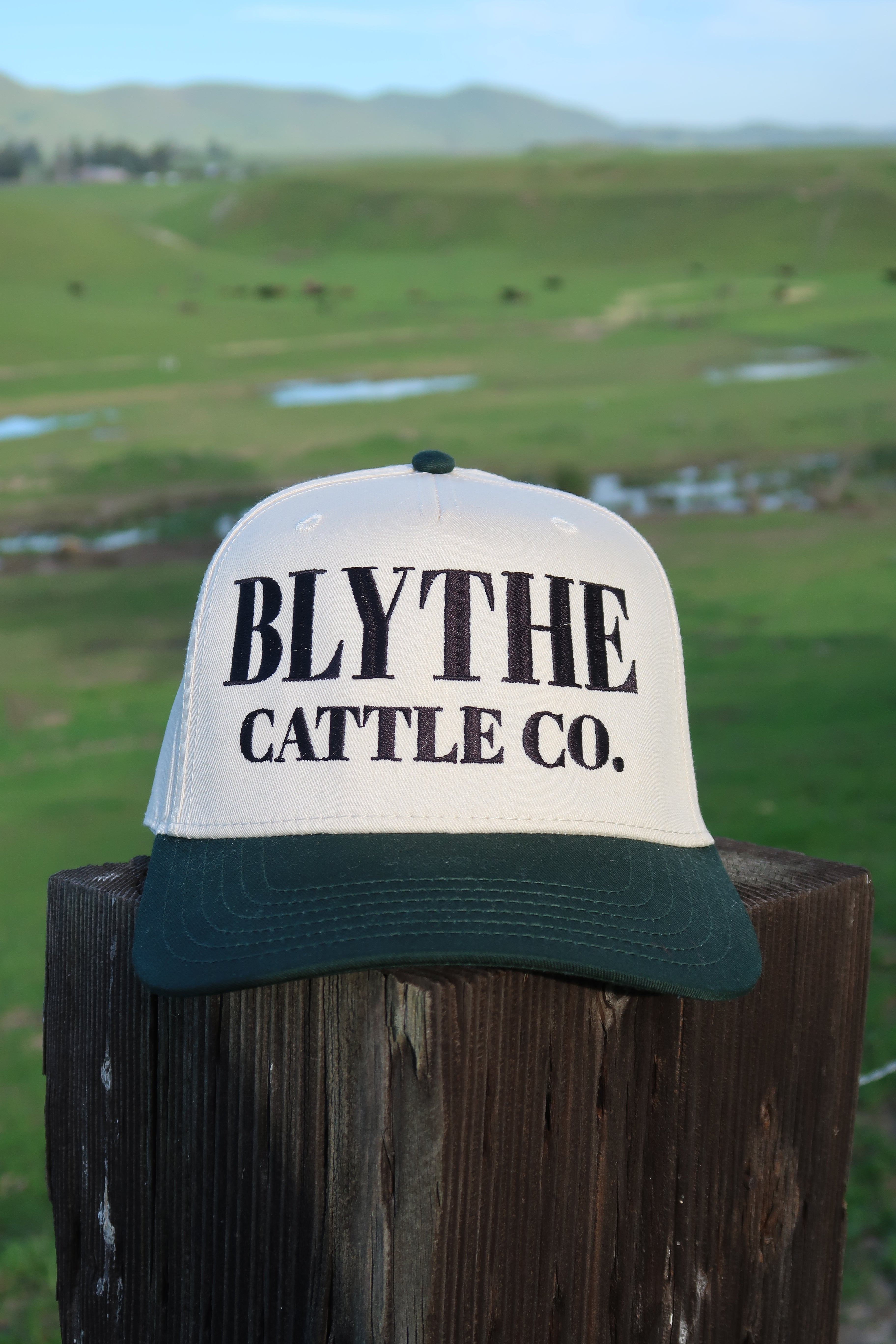 Green Natural Trucker Hat