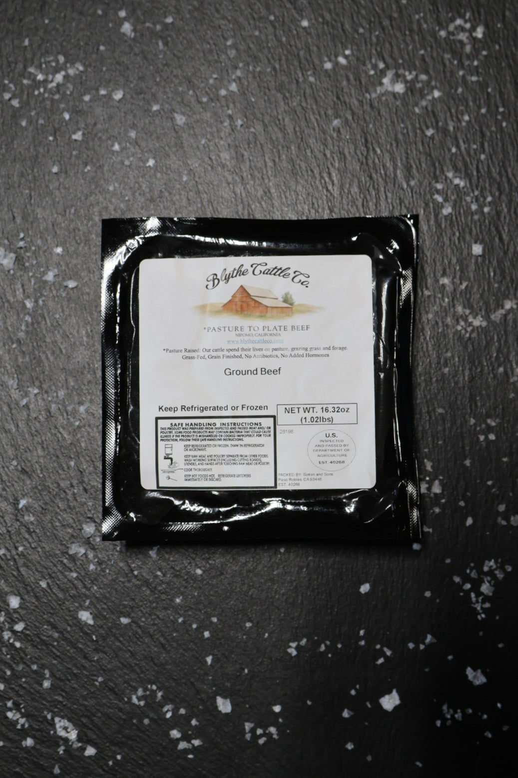 Grain-Finished Ground Beef