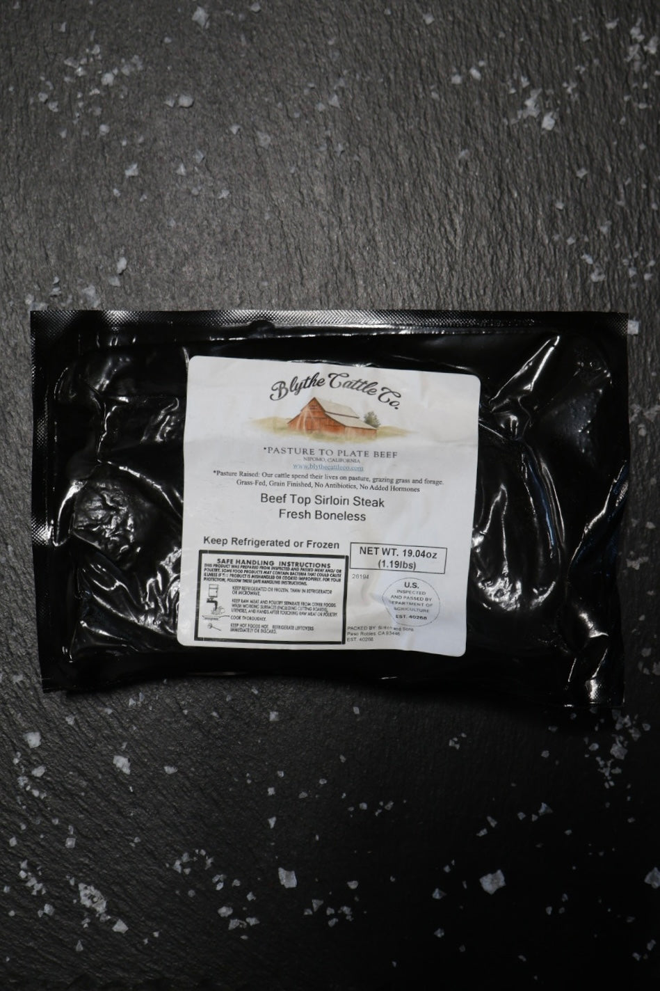 Grain-Finished Top Sirloin