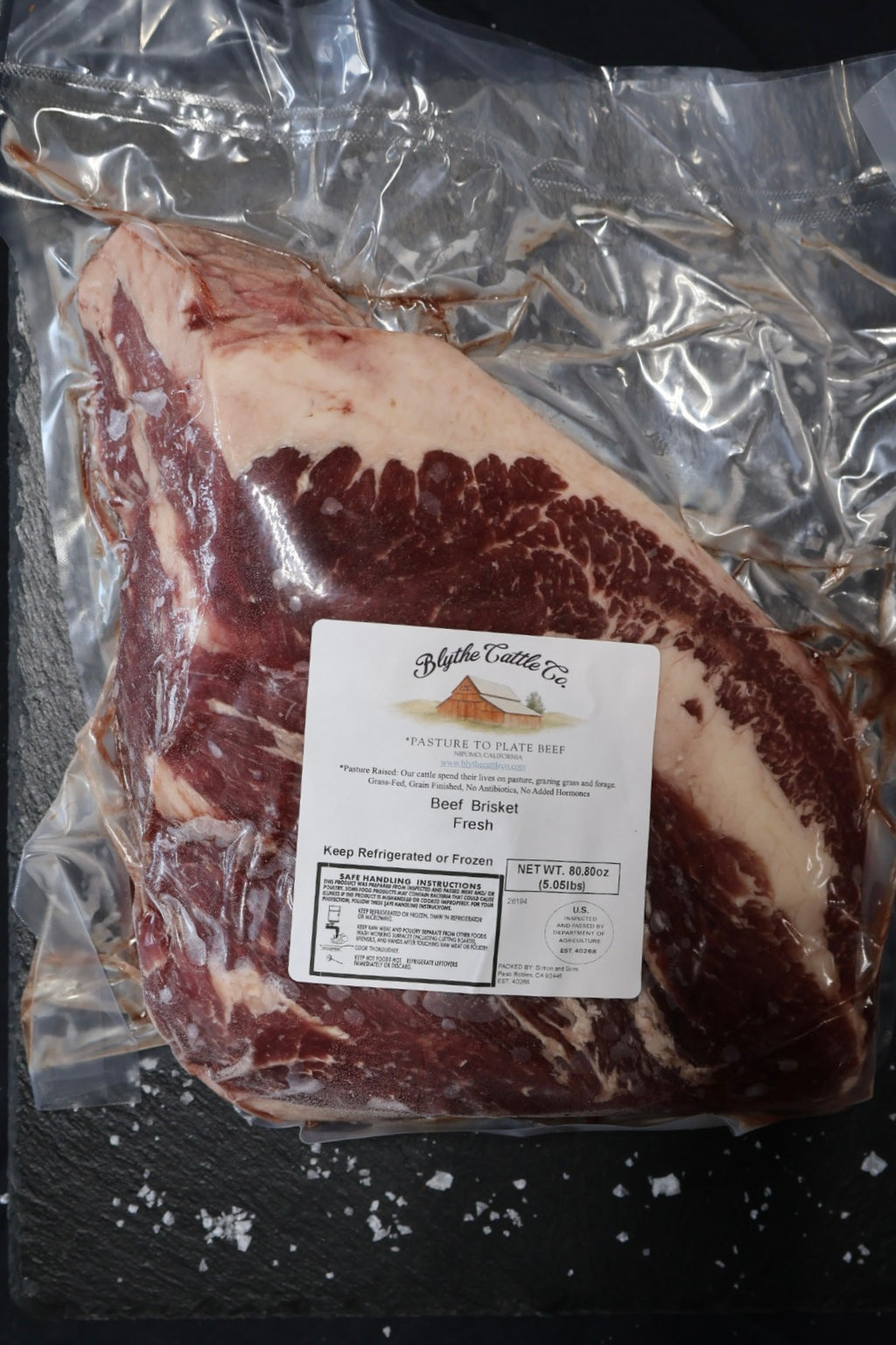 Grain-Finished Brisket