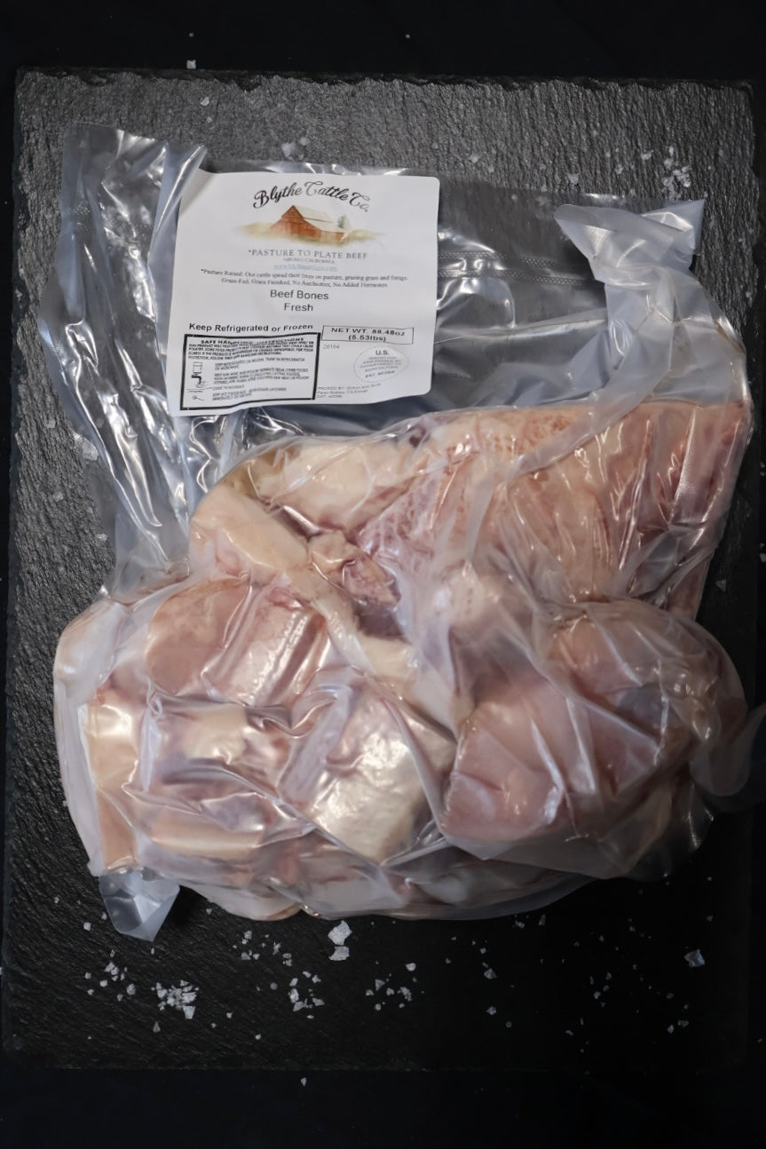 Grain-Finished Beef Bones