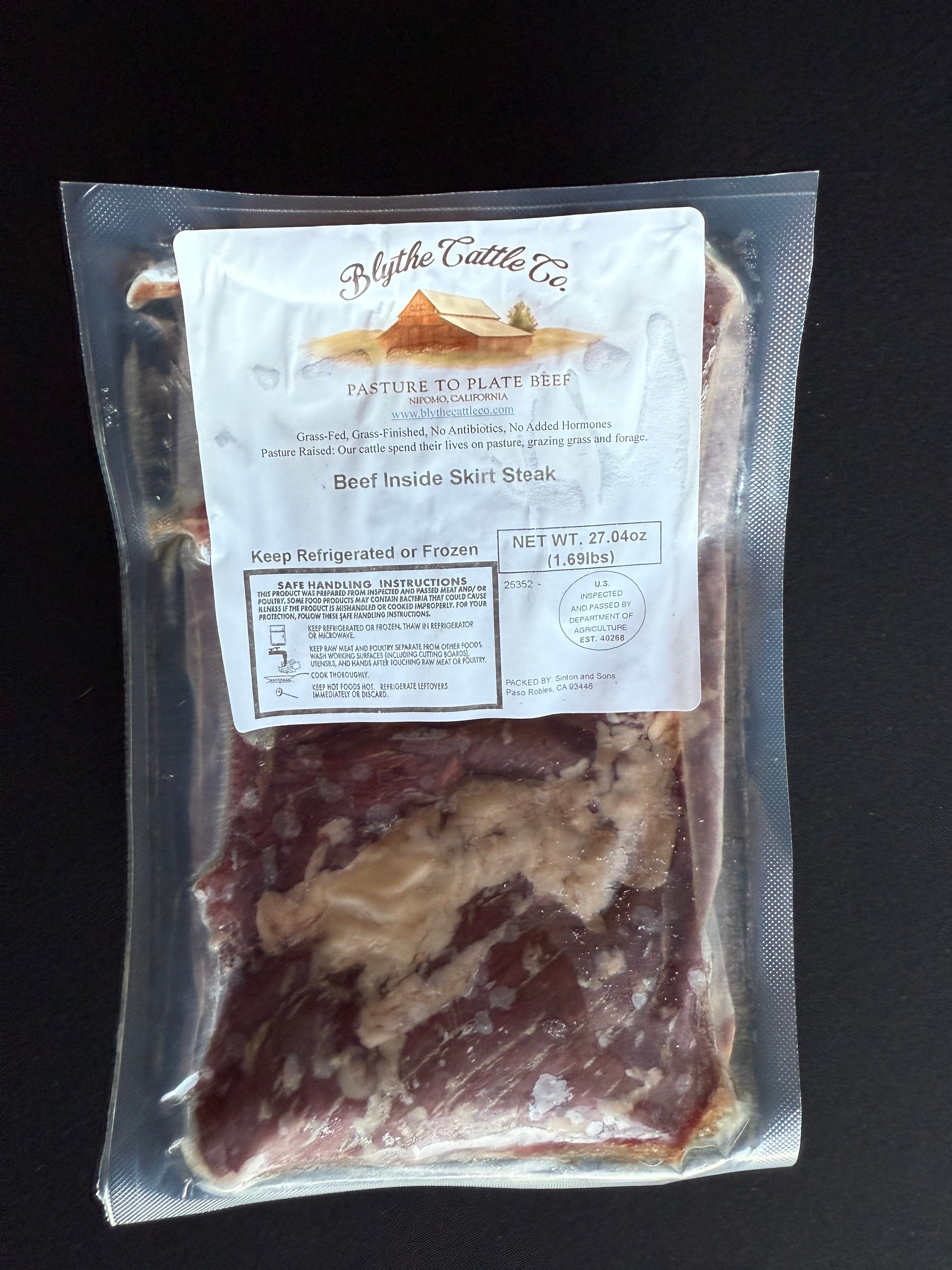 Grass-Finished Inside Skirt Steak (Boneless)