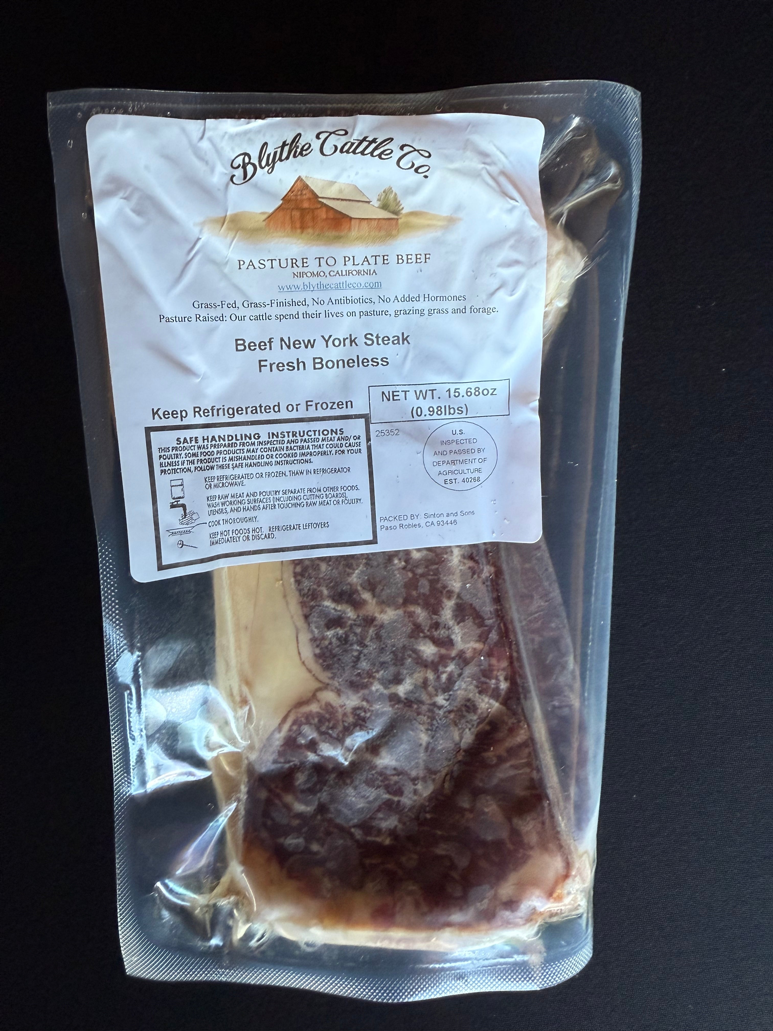 Grass-Finished New York Steak