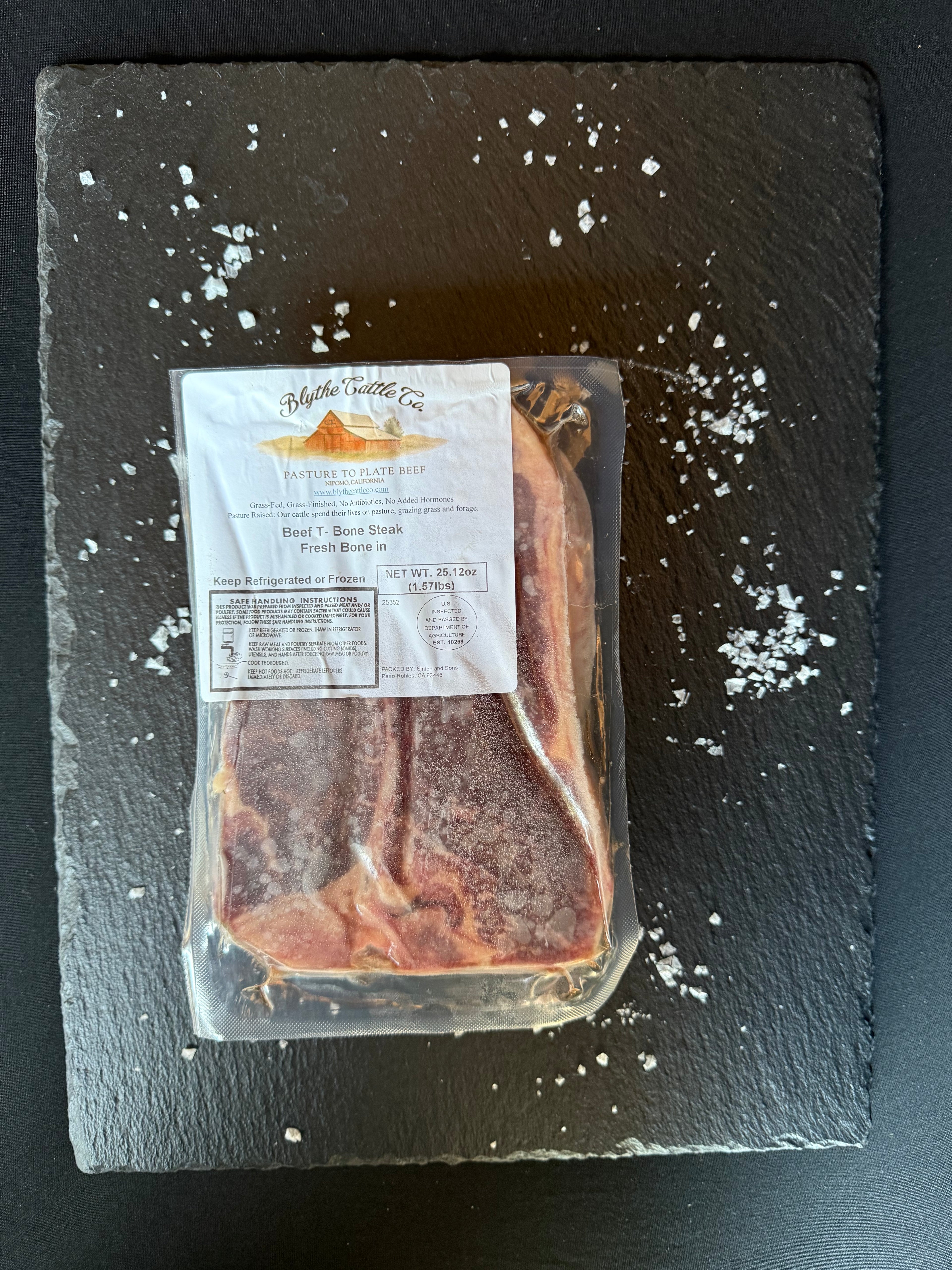 Grass-Finished T-Bone Steak