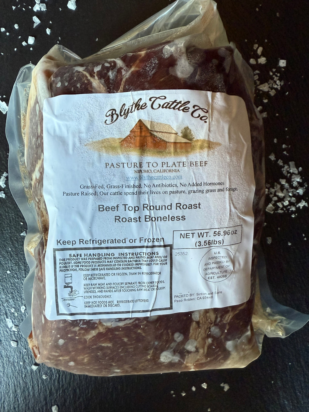 Grass-Finished Top Round Roast