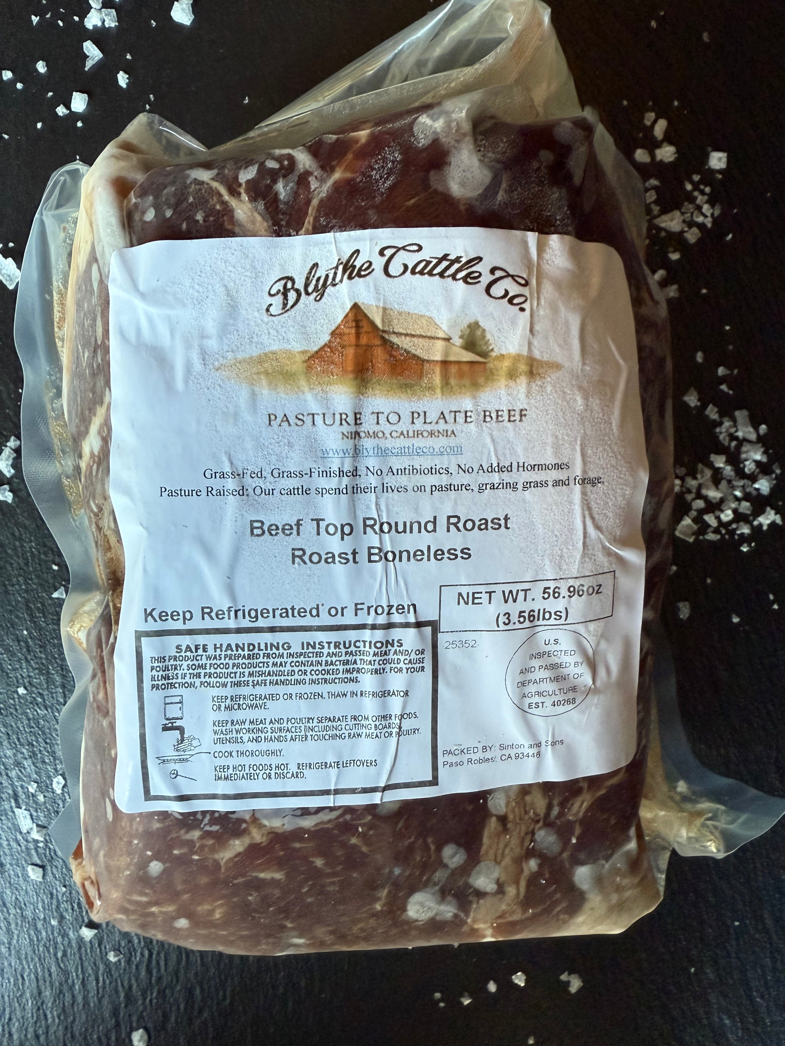 Grass-Finished Top Round Roast